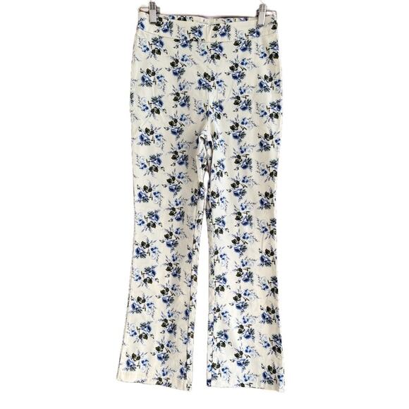 Laura Ashley x Urban Outfitters High Rise Floral Kick Flare Pant - Picture 7 of 8